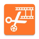 trim video: hd video cutter android application logo